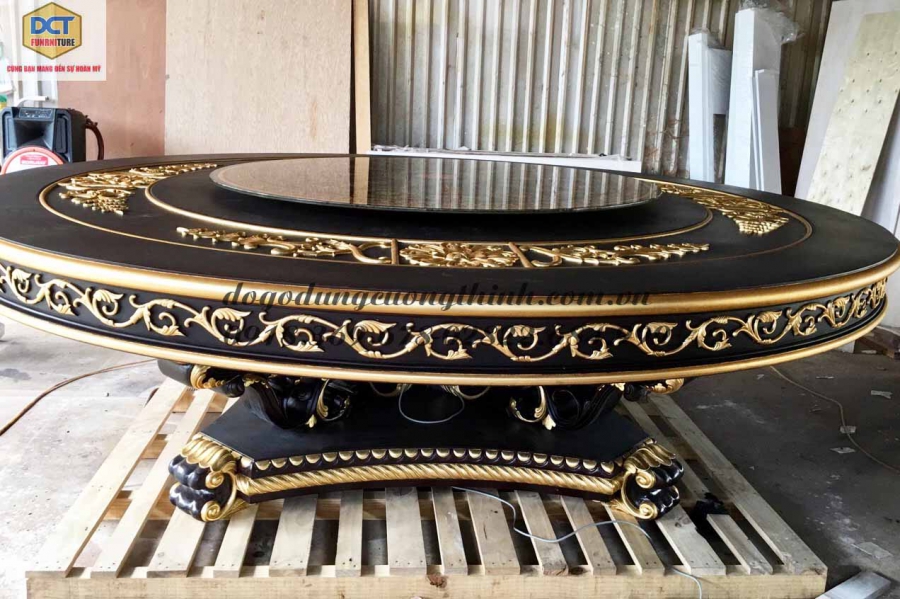 bộ bàn ghế ăn cổ điển